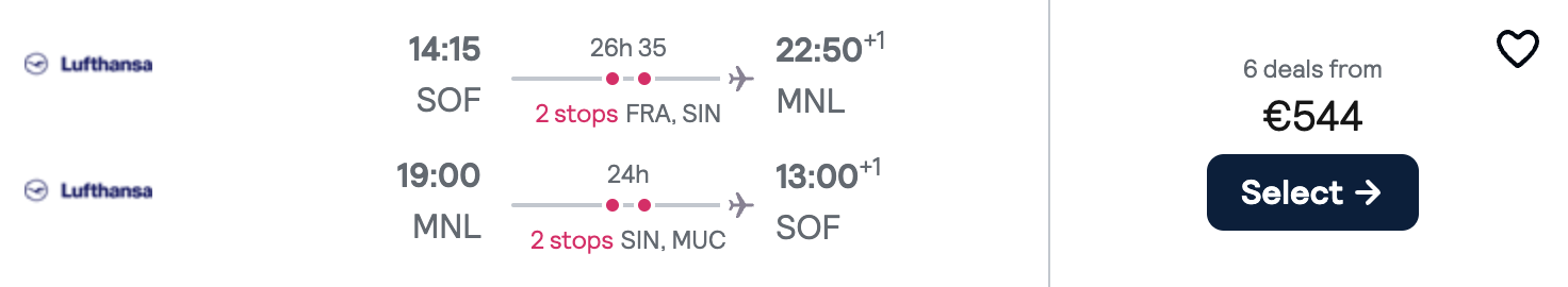 cheap flights to Manila