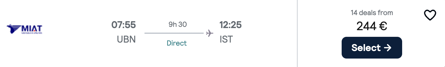 cheap flights to Istanbul